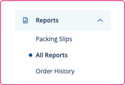Reports Dropdown: All Reports