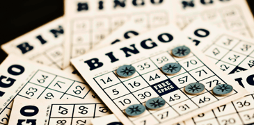 bingo cards and markers