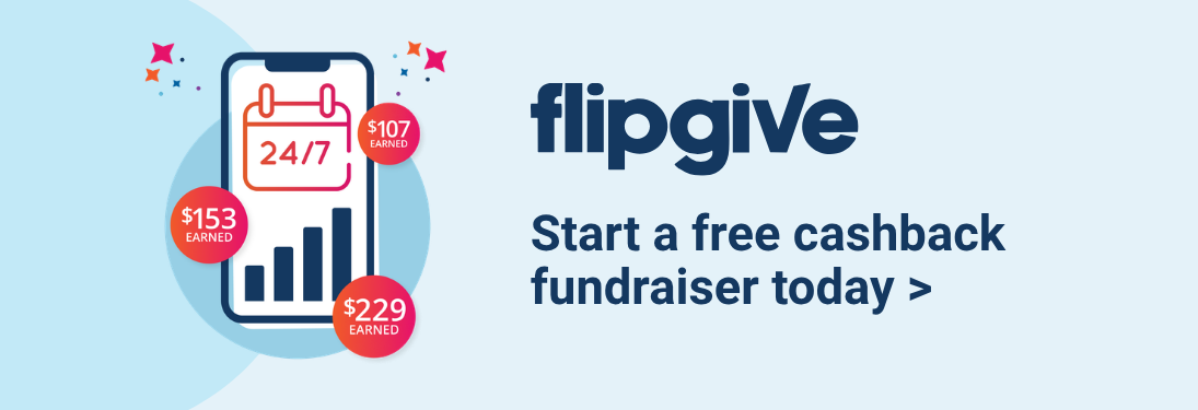 Start a free FlipGive fundraiser today