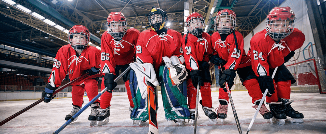 Youth hockey team