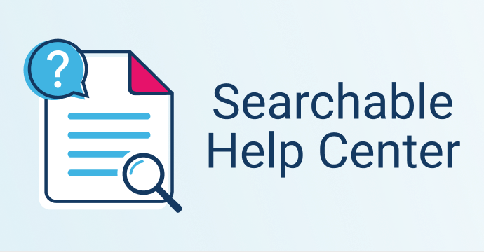 Searchable Help Center
