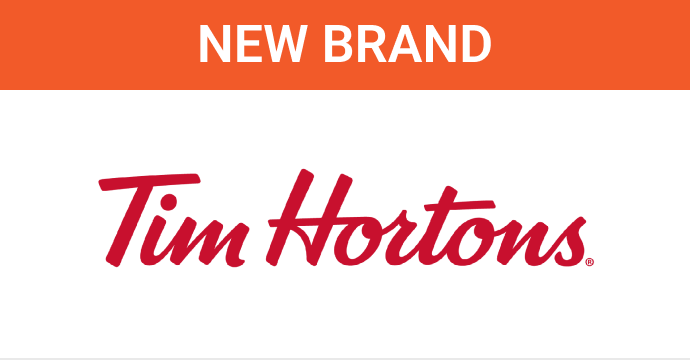 New brand: Tim Hortons